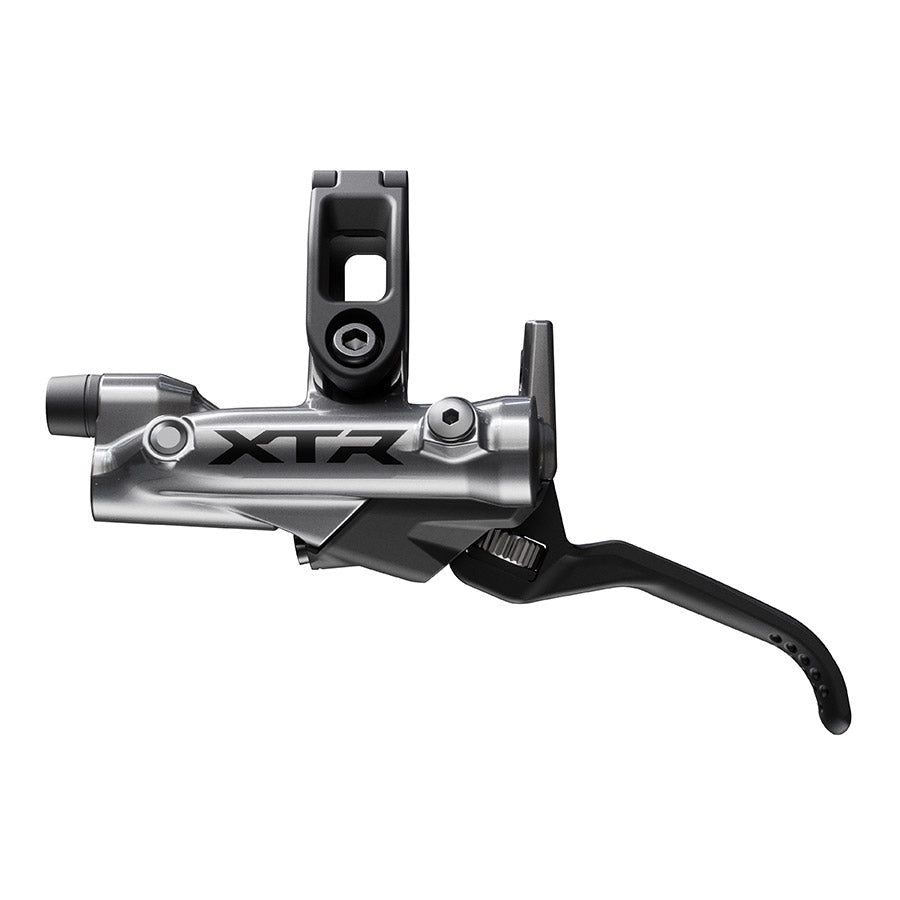 Shimano XTR BL-M9220 hydraulic MTB brake lever for left side, black, lightweight mountain bike component.