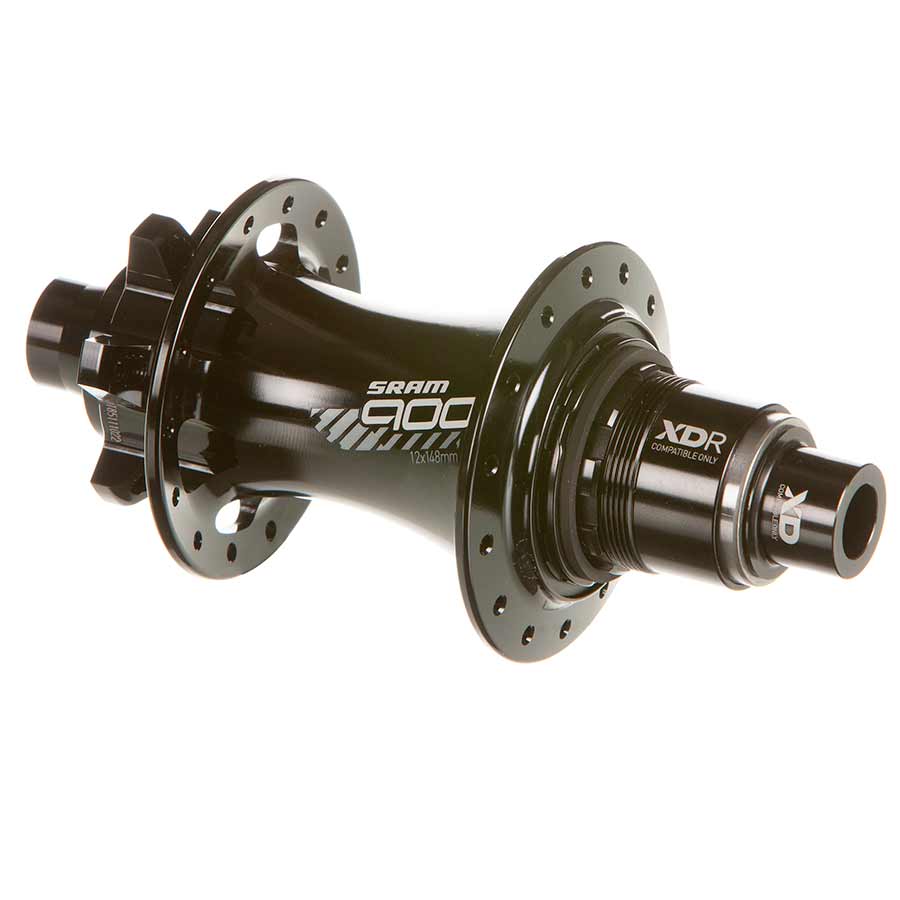 SRAM 900 Disc Hub for front bicycle wheel, 6-bolt disc brake compatible, 24-hole, QR, 12x100mm or 15x100mm axle options