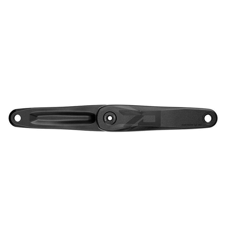 SRAM Eagle 70 pedal assist crank arms in black, 160mm ISIS drive for e-bike or mountain bike with durable alloy construction.