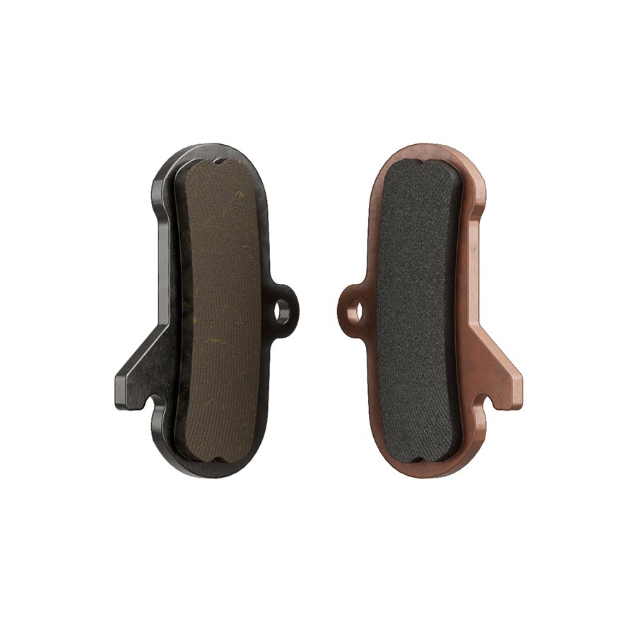 SRAM disc brake pads for Avid Juicy BB7, set of 20 pairs, metallic friction material, shown in packaging.
