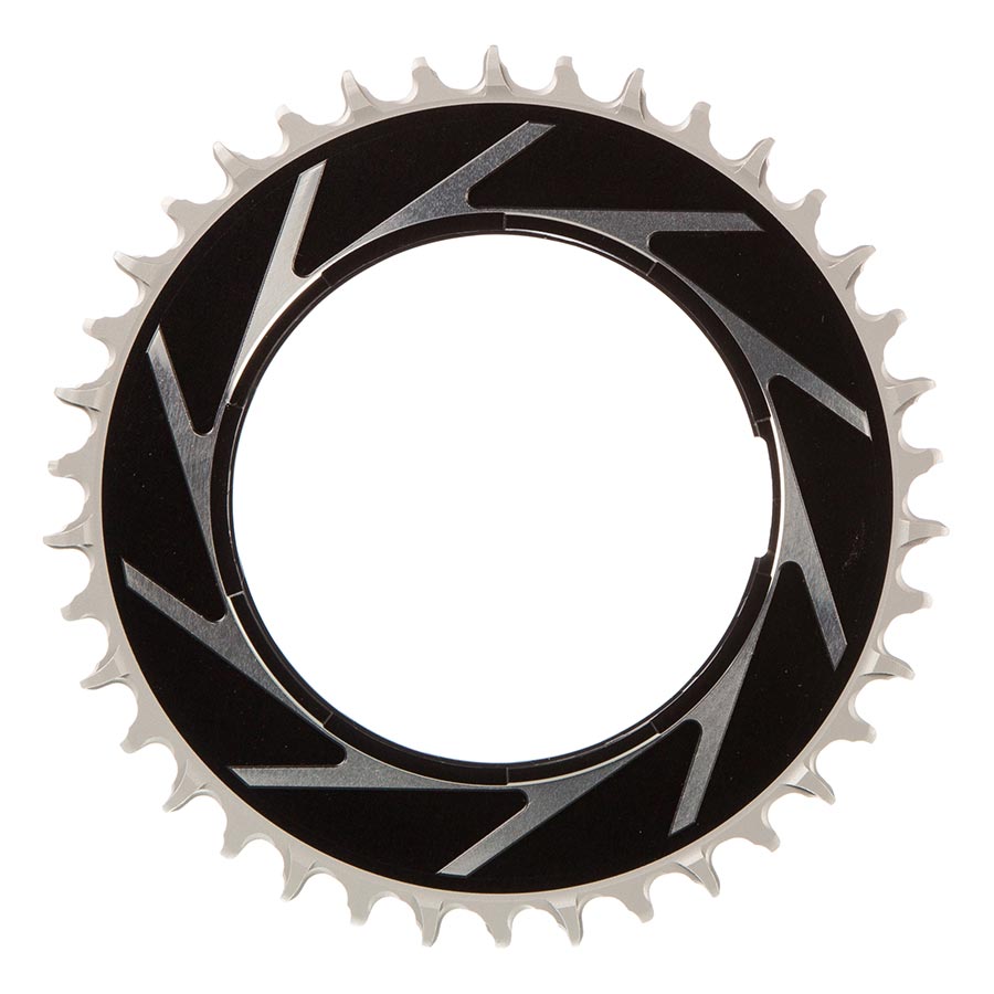 SRAM Eagle T-Type Thread Mount chainring with 32 teeth, black aluminum, 12-speed, T-Type thread mount, suitable for mountain biking.