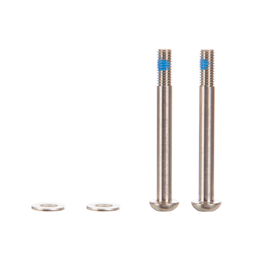 SRAM Flat Mount Bolts for disc brake mounting hardware, T25 size, 15mm length, compatible with SRAM disc brake brackets.