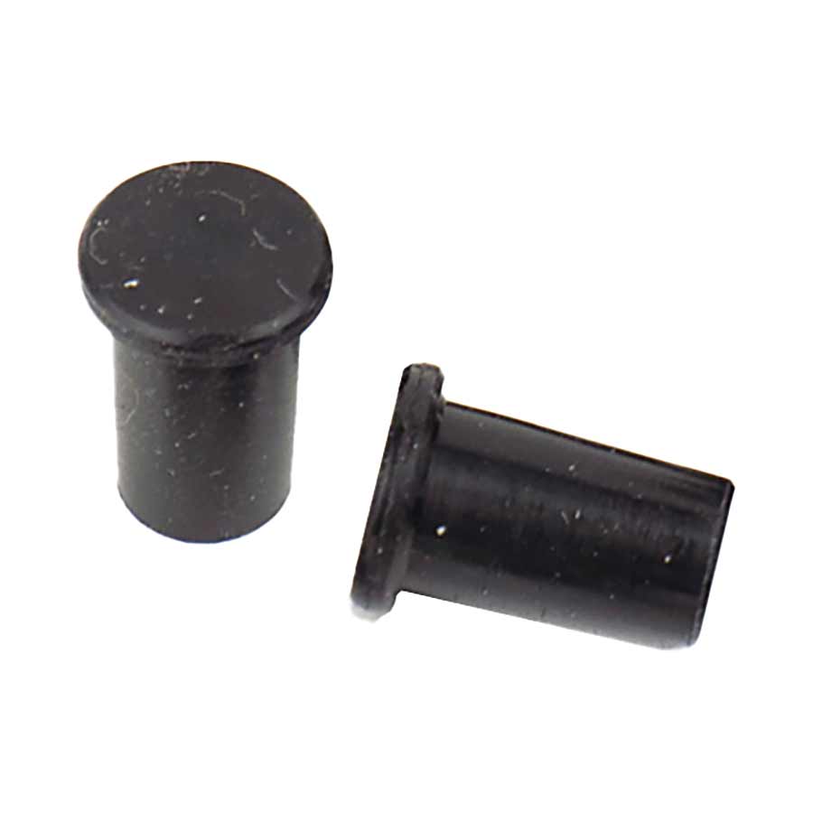 Set of 25 SRAM frame protection plugs, 4.2mm size, designed to safeguard bicycle frame openings and prevent damage.