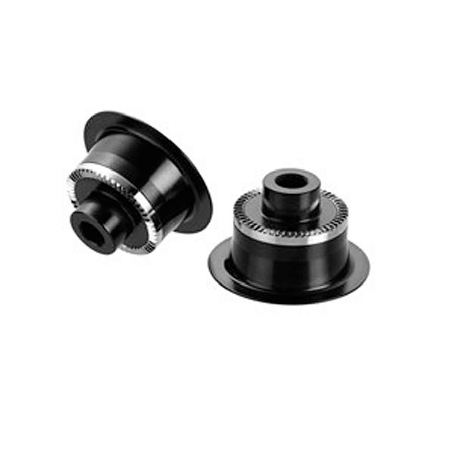 SRAM Conversion Caps for hub and rim parts, suitable for 15x100mm through axle, for SRAM Roam and Rise series bikes.