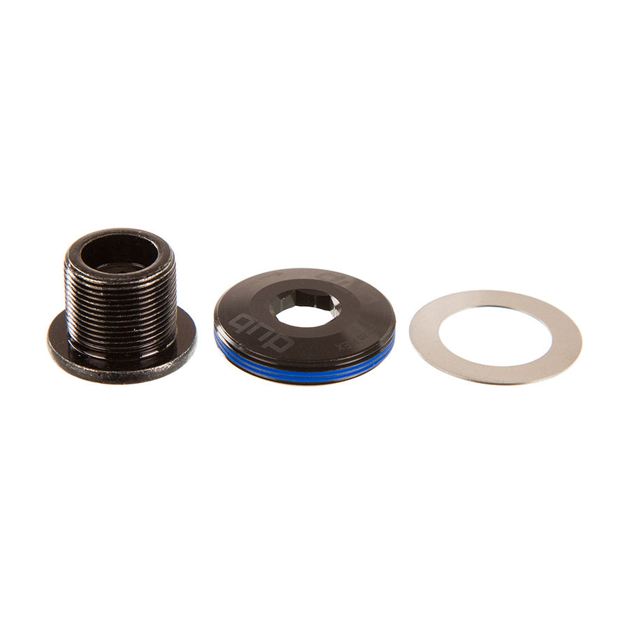SRAM M18/M30 Eagle 90 crank arm bolts for mountain bike cranksets, showing metal bolts with threading and hex heads.