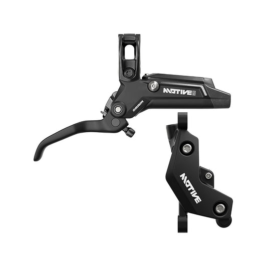 SRAM Motive Bronze A2 MTB hydraulic disc brake front post mount, black, for mountain biking bikes.