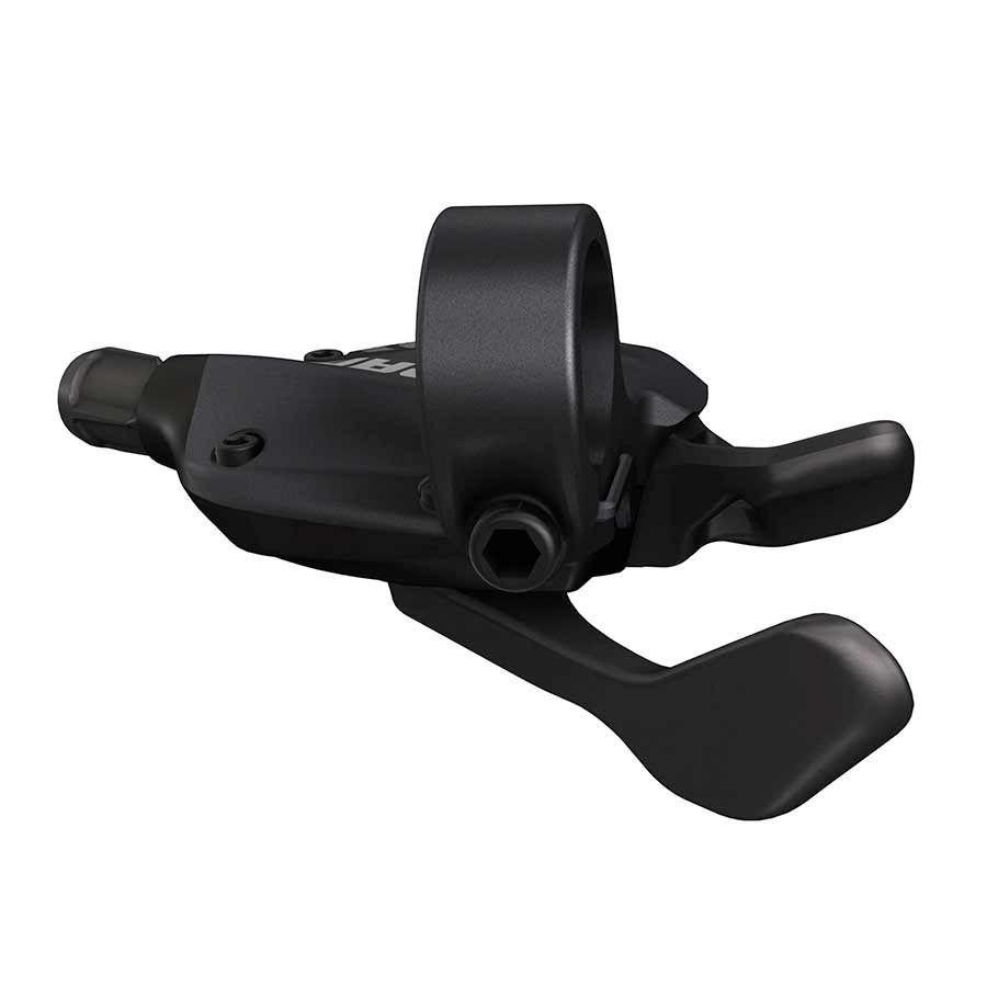 Pair of SRAM X5 MTB trigger shifters for 2x10-speed mountain biking gear, featuring ergonomic design and reliable shifting.