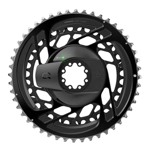 SRAM, Force D2 2x Power Meter Kit, Power Meter Crankset, Speed: 12, Spindle: 28.99mm, BCD: Direct Mount, 46/33