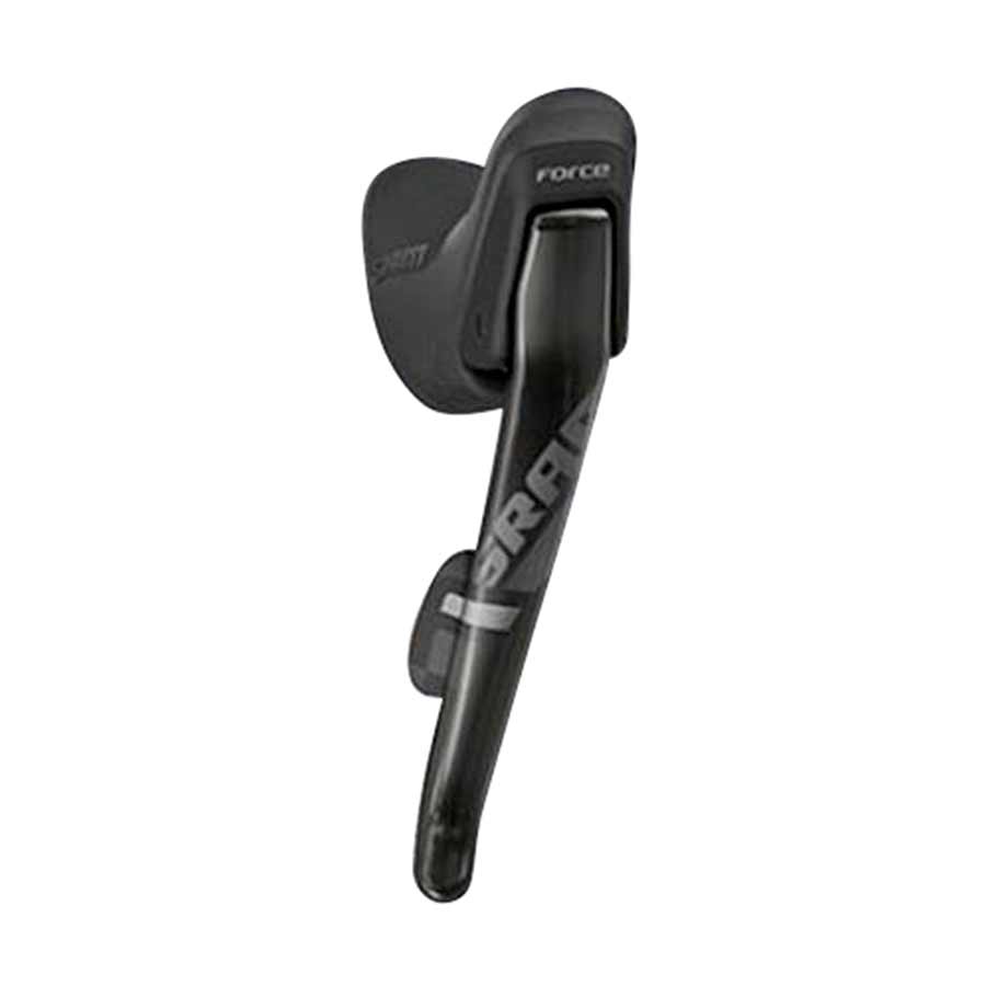 Pair of SRAM Force22 road shifter-brake levers for 2x11-speed bikes, showing ergonomic design and control features.