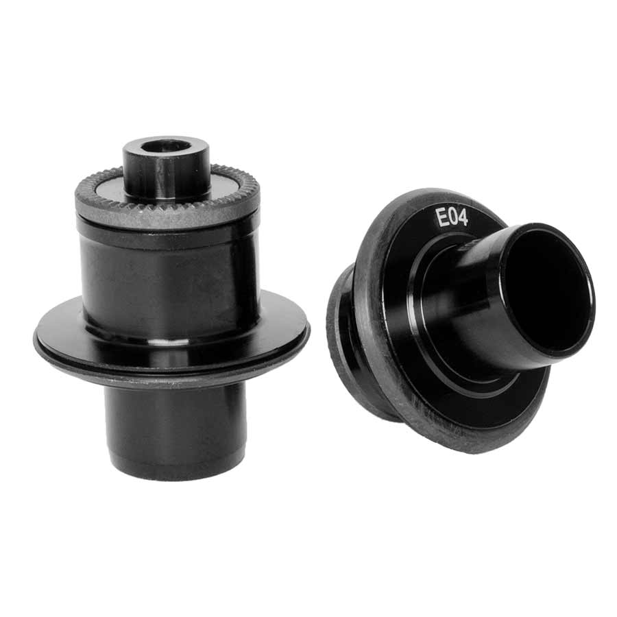 Stans No Tubes Neo Axle End Caps for hub and rim, front 15mm TA, 100mm, bike wheel parts and accessories