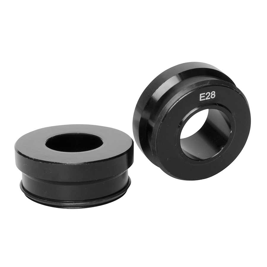 Stans No Tubes Neo Axle End Caps for 15mm front hub, rim parts and accessories, black plastic caps for bike axle ends