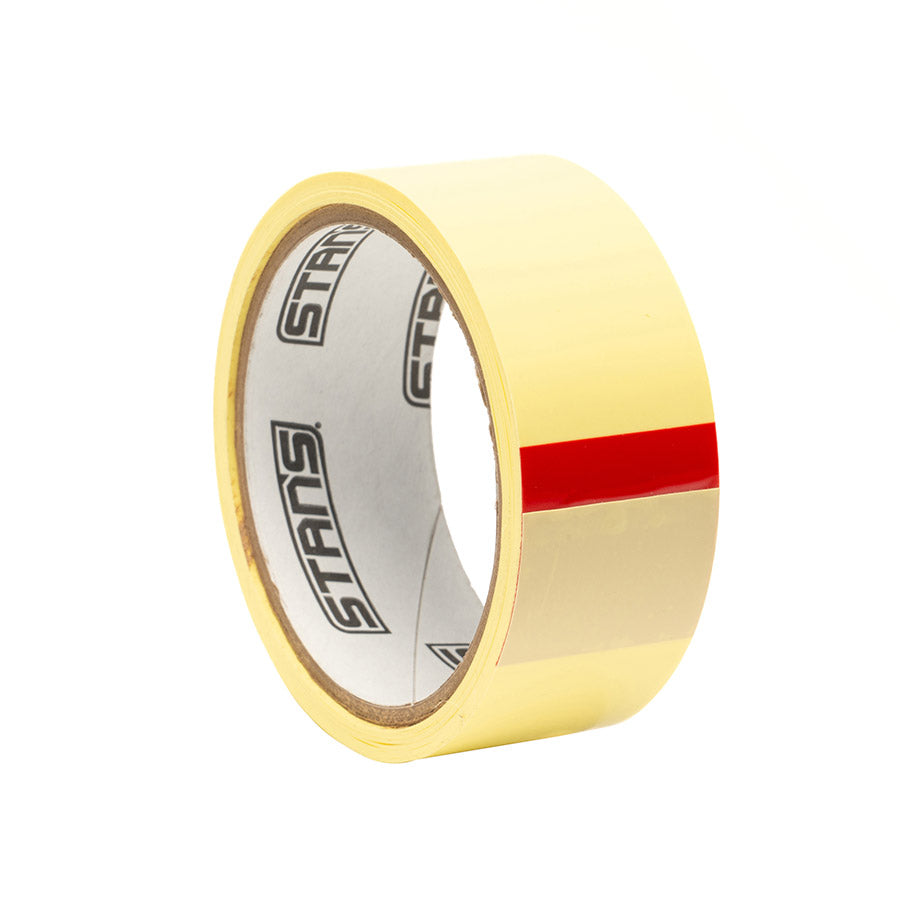 Stan's No Tubes Original Rim Tape for tubeless bicycle wheels, 10m x 21mm, durable tape for secure sealing and tubeless setup.