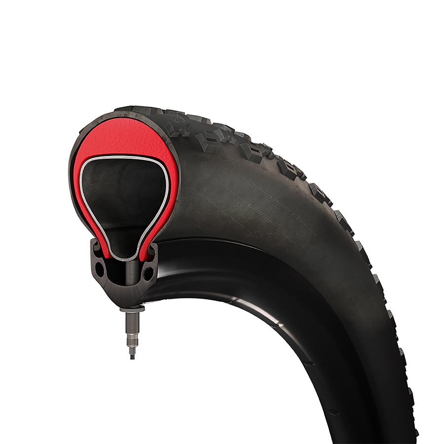 Tannus Armour flat protection for tires, 26 x 2.0-2.5, black rubber bike tire armor with durable cushioning