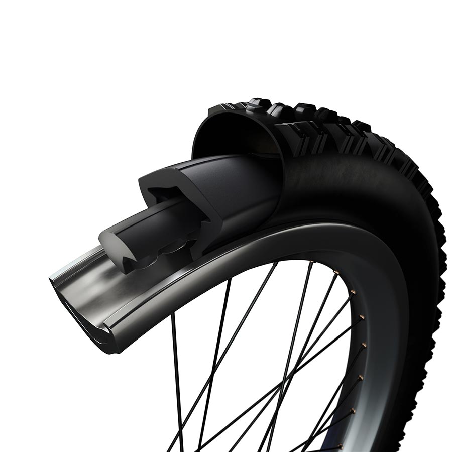 Tannus Armour Tubeless Fusion flat protection for 27.5-inch tires, showing the durable tubeless flat protection layer.