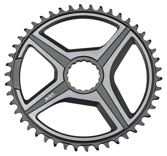TRP VISTAR CR-G8000 chainrings for 46-speed 12-speed drivetrain, black 7075 aluminum, bike component for cycling.