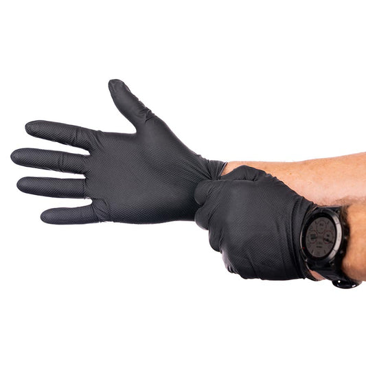 Varia, Nitrile Gloves, Mechanics Gloves, L, 100pcs