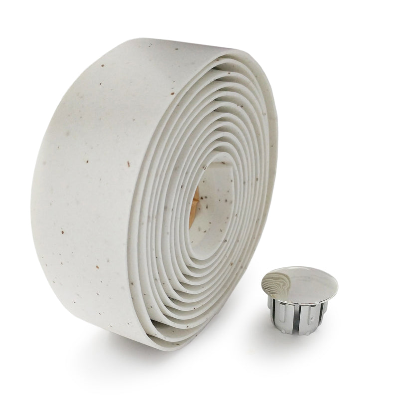 Velo handlebar tape in black with gel padding, designed for comfortable grip and grip enhancement on bicycle handlebars.