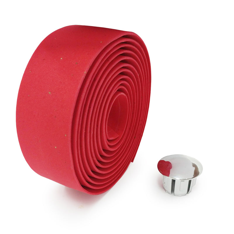 Black Velo handlebar tape with gel padding, designed for comfortable grip on bicycle handlebars.