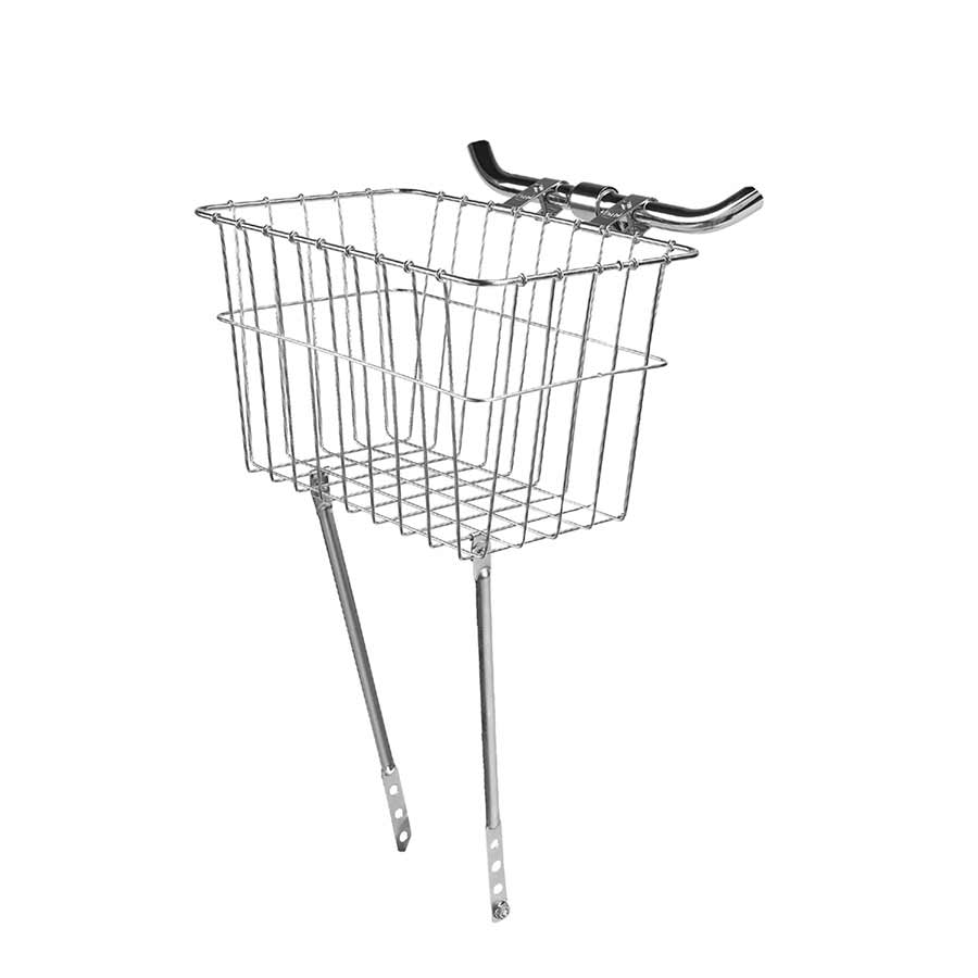 Wald, #135 Grocery Basket Silver 14.5 X 9.5 X 9''