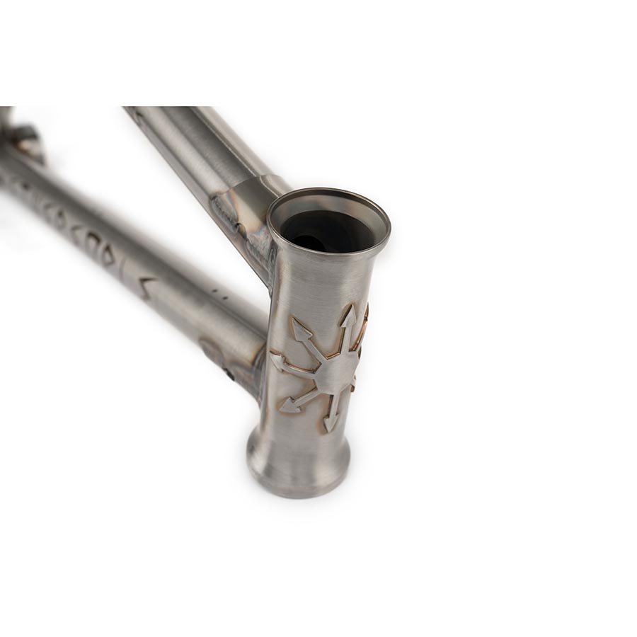 We The People, Chaos Machine, BMX Frame, Black, 21''
