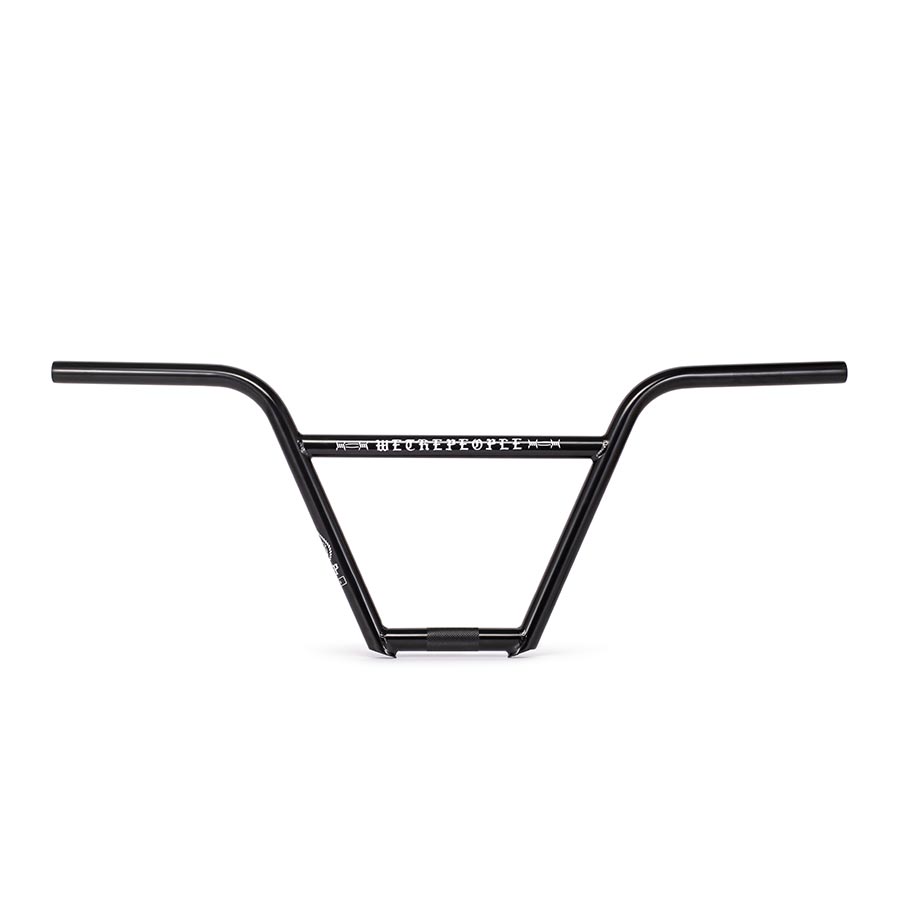 WeThePeople Pathfinder BMX handlebars with 29-inch rise, 22.2mm diameter, black finish, designed for BMX bikes.