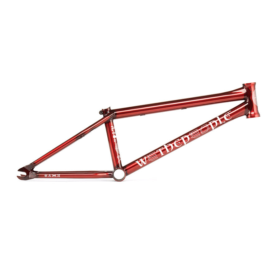 WeThePeople, Prodigy, BMX Frameset, Translucent Red, 18''