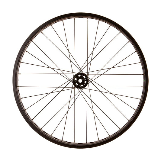 Wheel Shop, Evo JP73 Black/ Novatec D201SB, Wheel, Front, 26'' / 559, Holes: 32, 15mm TA, 150mm, Disc IS 6-bolt