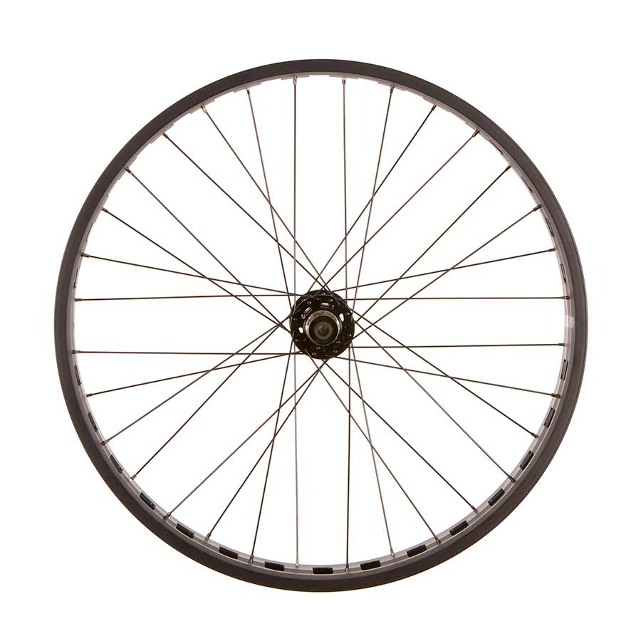 Wheel Shop, Evo JP95 Black/ Novatec D201SB, Wheel, Front, 26'' / 559, Holes: 32, 15mm TA, 150mm, Disc IS 6-bolt