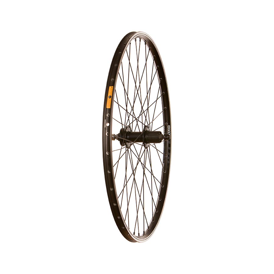 Wheel Shop WTB DX18 QR 27.5-inch wheel with 36-hole disc brake compatible rim and 6-bolt disc rotor mount.