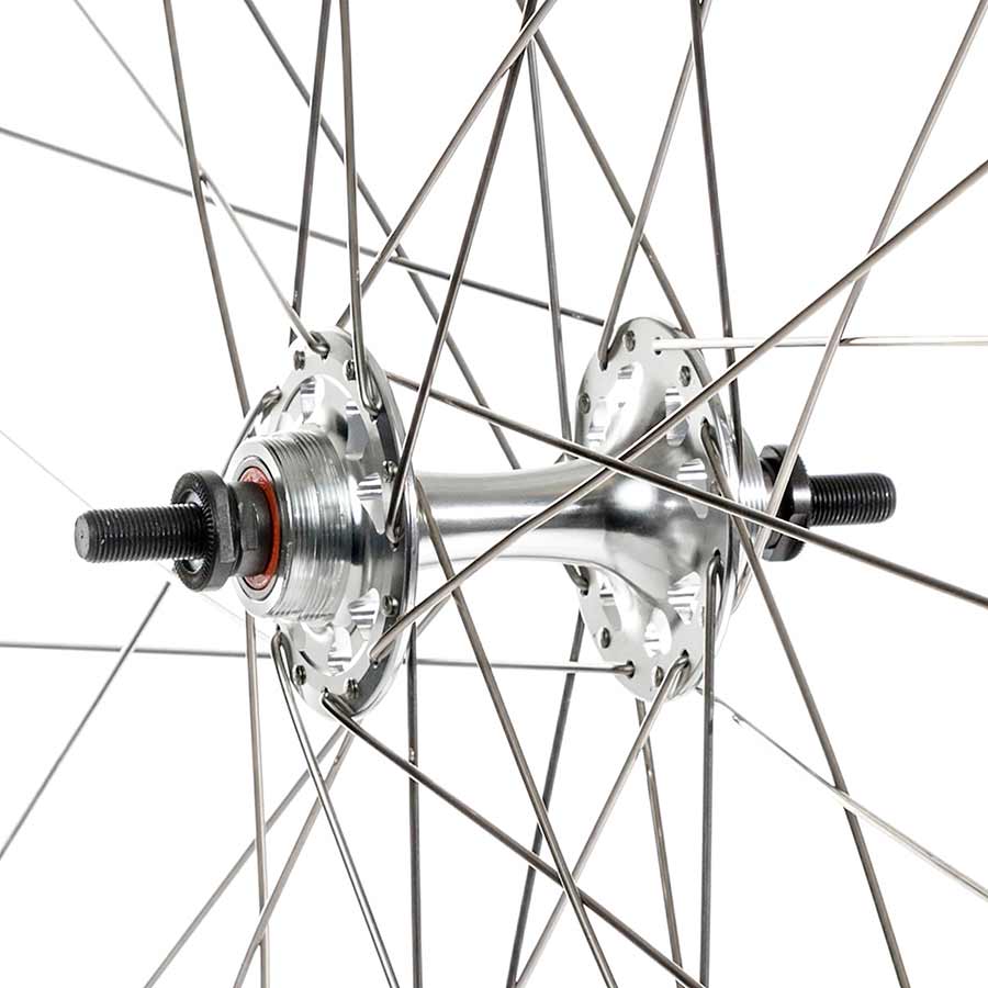 Wheel Shop, Alex DA22 Black/ Formula TH-51, Wheel, Rear, 700C / 622, Holes: 32, Bolt-on, 120mm, Rim, Fixed/Freewheel