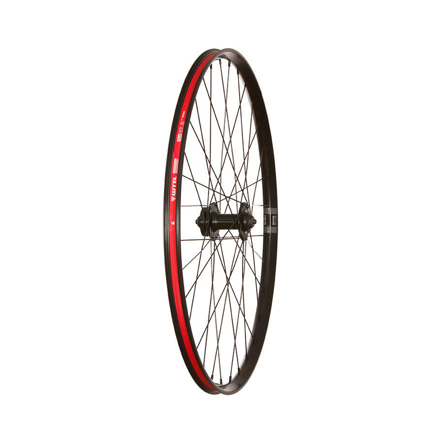 WTB STi23 TCS Formula DC wheels, 27.5-inch mountain bike front wheel with 32 spokes and 100mm disc brake mount.