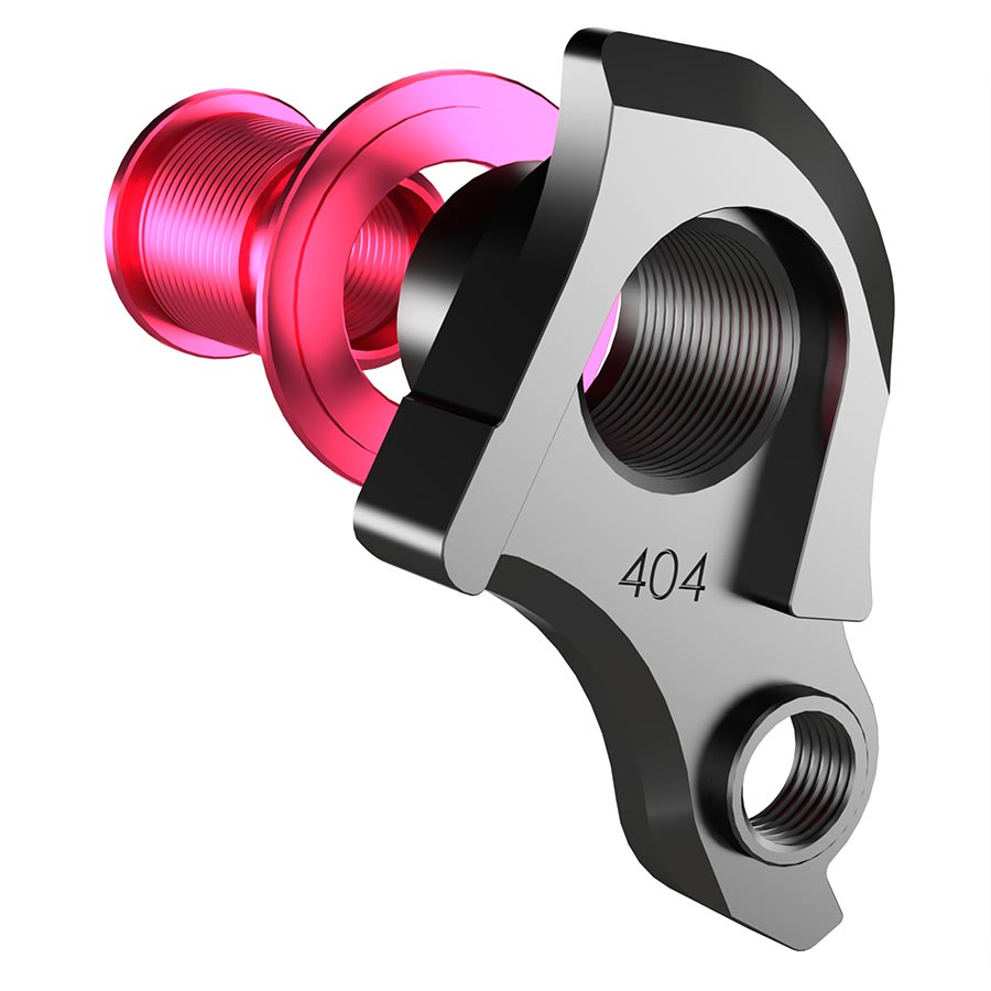 Wheels Manufacturing Dropout 487 derailleur hanger for Trek ABP UDH bikes, shown in close-up with detailed branding and mounting points.