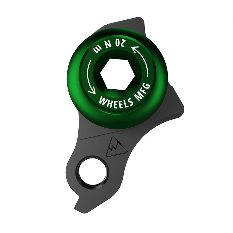 Wheels Manufacturing Dropout 487 derailleur hanger for Trek ABP and UDH bikes, metal component for bike frame compatibility