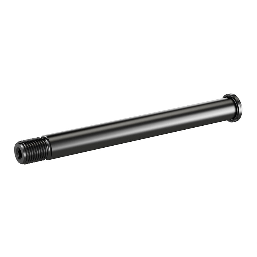 Wheels Manufacturing front 15mm thru axle with 125mm thread length and M15x1.50 thread pitch for bike wheel attachment.