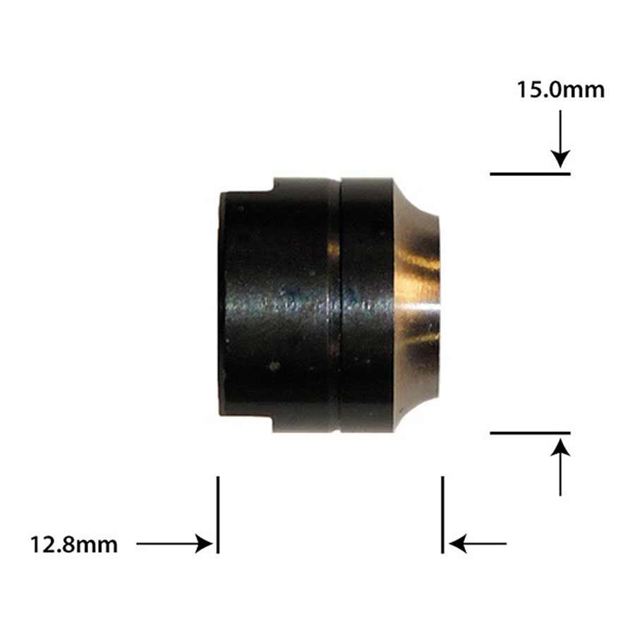 Wheels Manufacturing Taiwanese 9/10mm hub cones for Joytech Joy U rear bicycle wheel, durable metal bike components