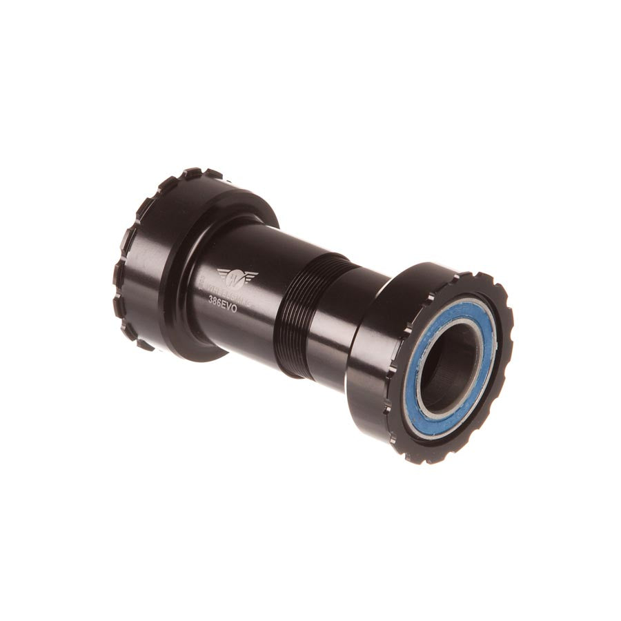 Wheels Manufacturing 386EVO to External Bottom Bracket, press fit, 24mm width, 86mm diameter, for bike cranksets