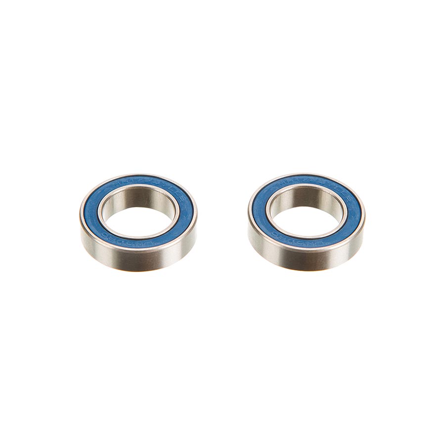 Wheels Manufacturing sealed ABEC 3 cartridge bearings in a bag of 2, 12x24x6mm size, designed for smooth bicycle wheel rotation.
