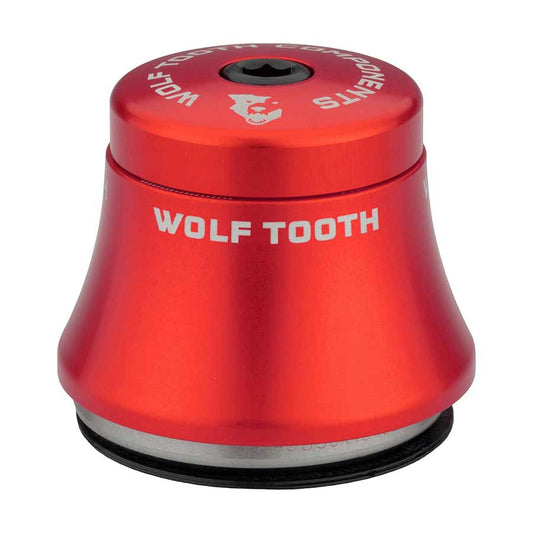 Wolf Tooth Components, IS41 Upper, Headset, Upper, 25mm, IS41/28.6, Red