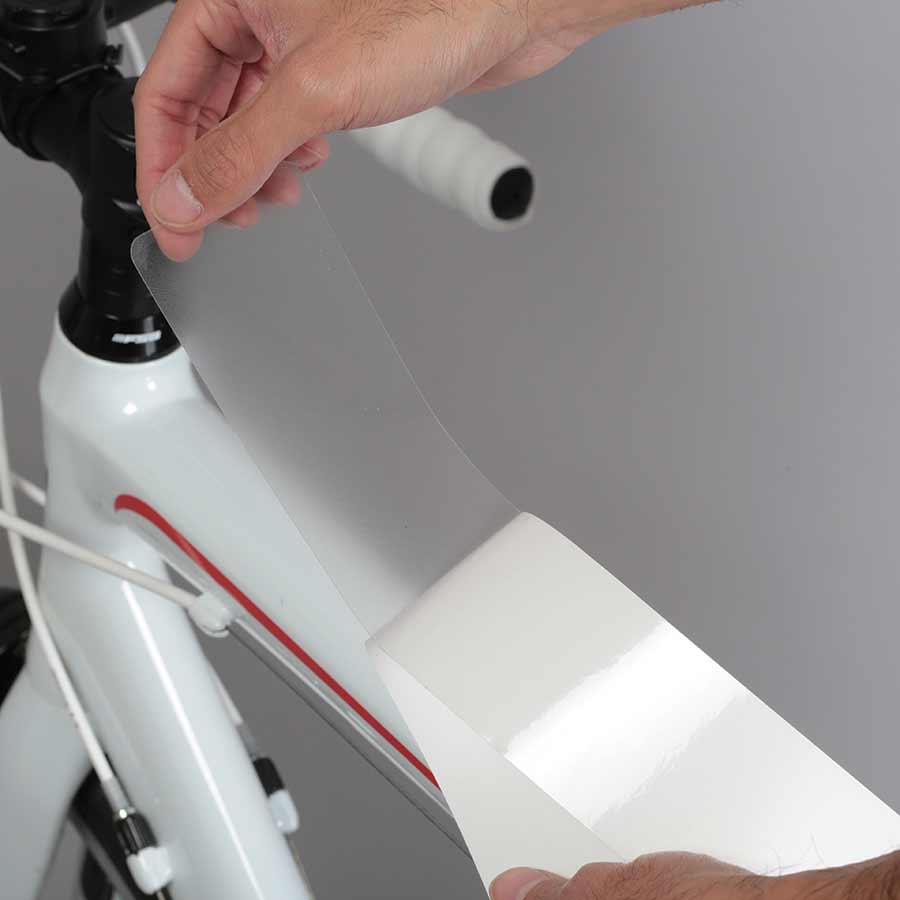 Zefal Skin Armor frame protection with 12 stickers, providing durable protection for bike frames.
