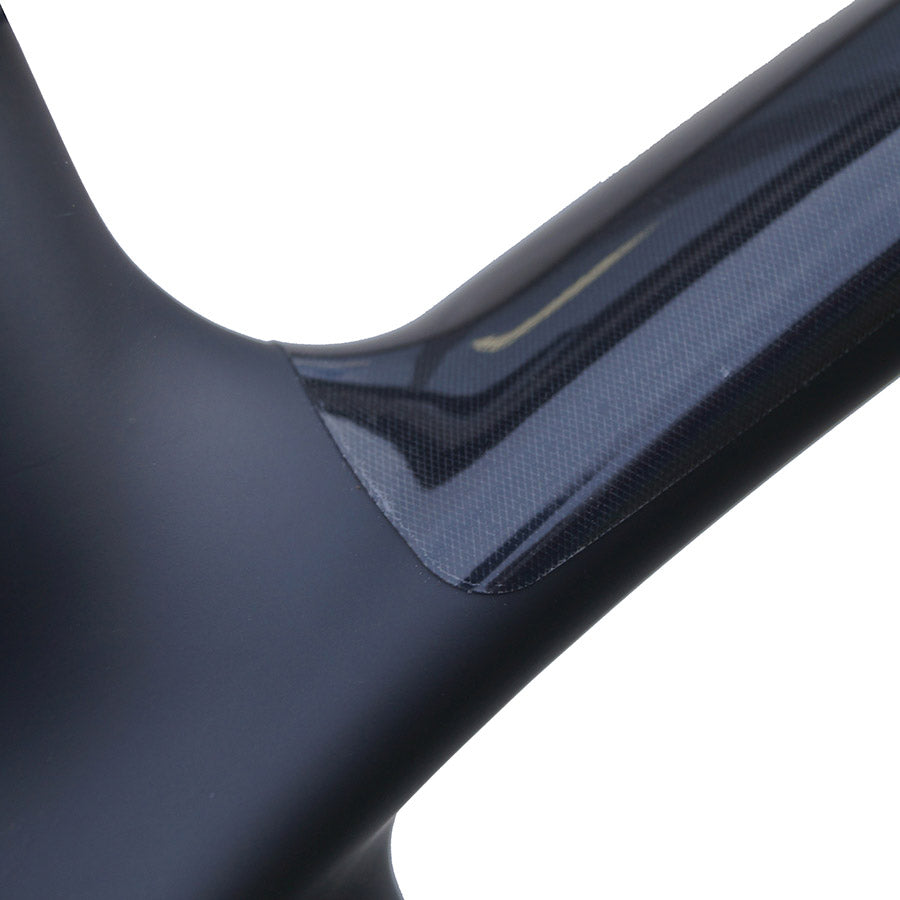 Zefal Skin Armor Roll frame protection tape, 58mm x 15m, for bike frame protection, black adhesive film on a bicycle frame.