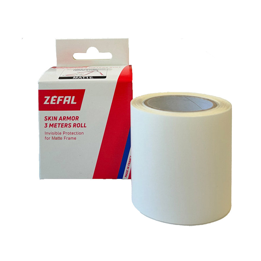 Zefal Skin Armor Roll frame protection tape, 58mm x 15m, durable clear film for bicycle frame protection.