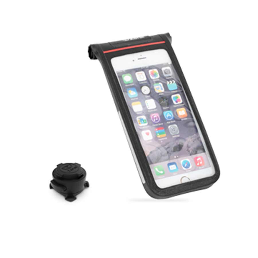 Zefal Z Console Dry waterproof phone case for smartphones up to 74mm, designed for secure mounting and water protection.