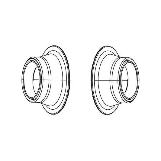 Zipp, 77/177 Conversion Caps, 77 Disc Front 100/12mm TA