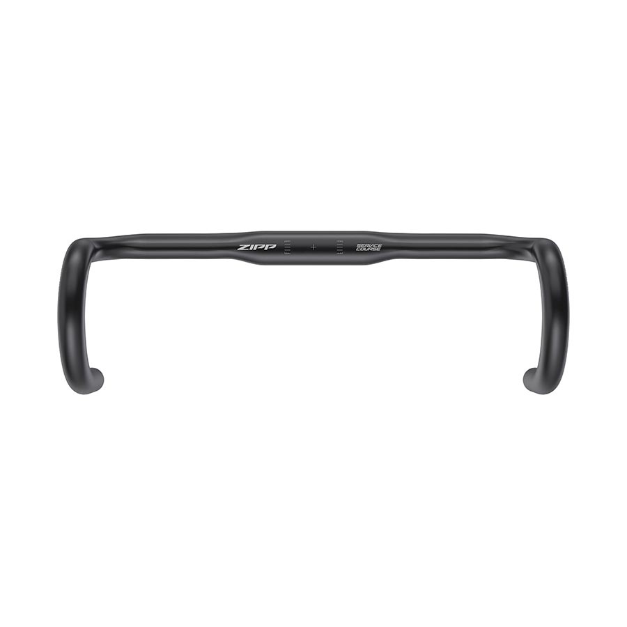 Zipp, Service Course 80 Ergo, Drop Handlebar, Diameter: 31.8mm, 380mm, Drop: 125mm, Reach: 80mm, Black