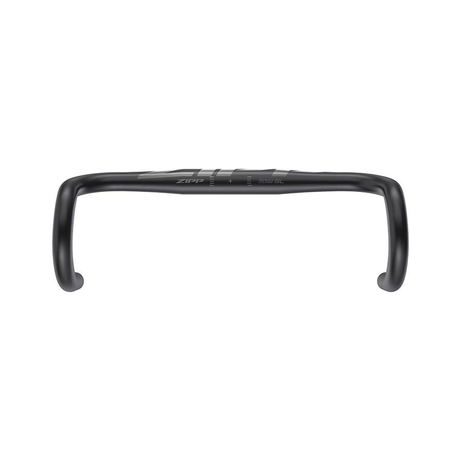 Zipp Service Course SL-70 road drop handlebars, 360mm drop, 128mm reach, 70mm black alloy bike handlebar.