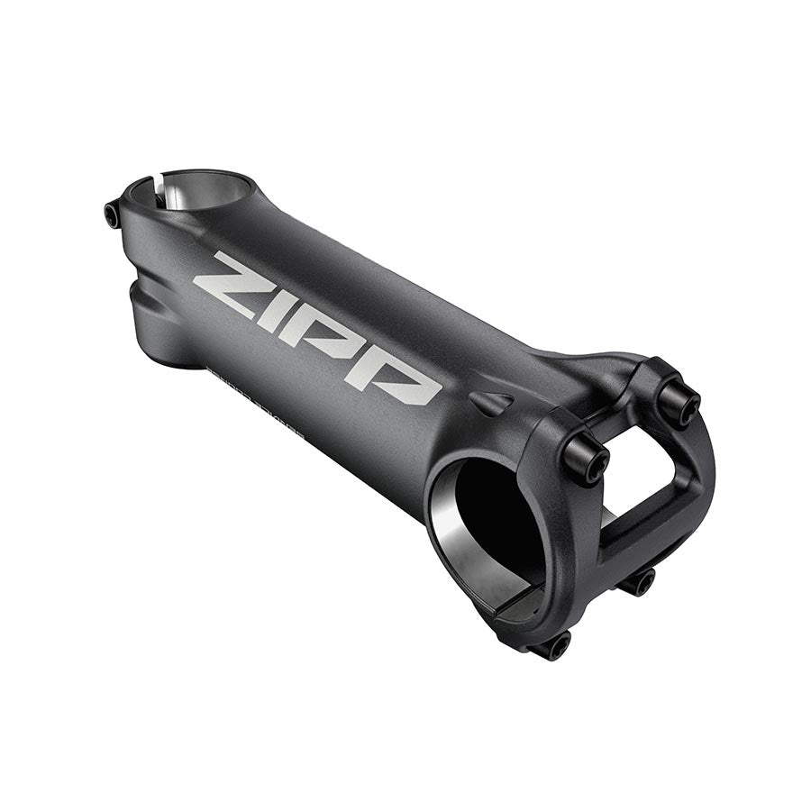 Zipp Service Course threadless stem in black with 75mm length and 1-1/8 inch steerer tube for mountain or road bikes