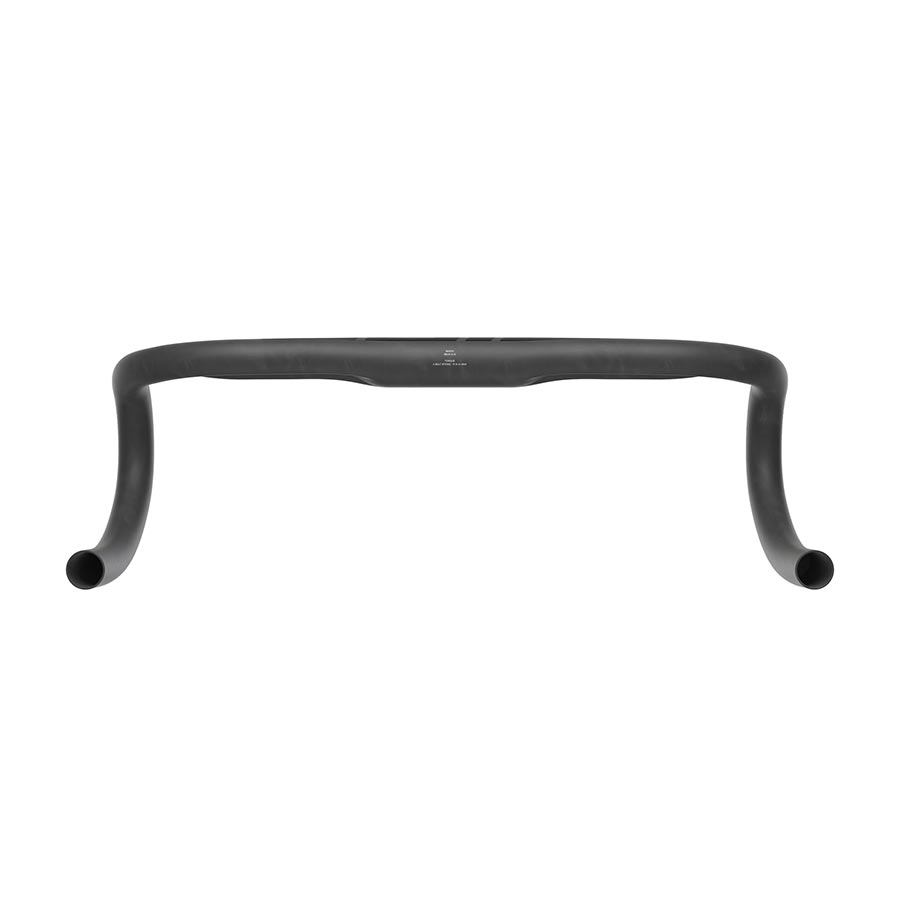 Zipp SL-70 Ergo road drop handlebars in black, 400mm width, 70mm drop, 128mm reach, ergonomic design for road cycling.