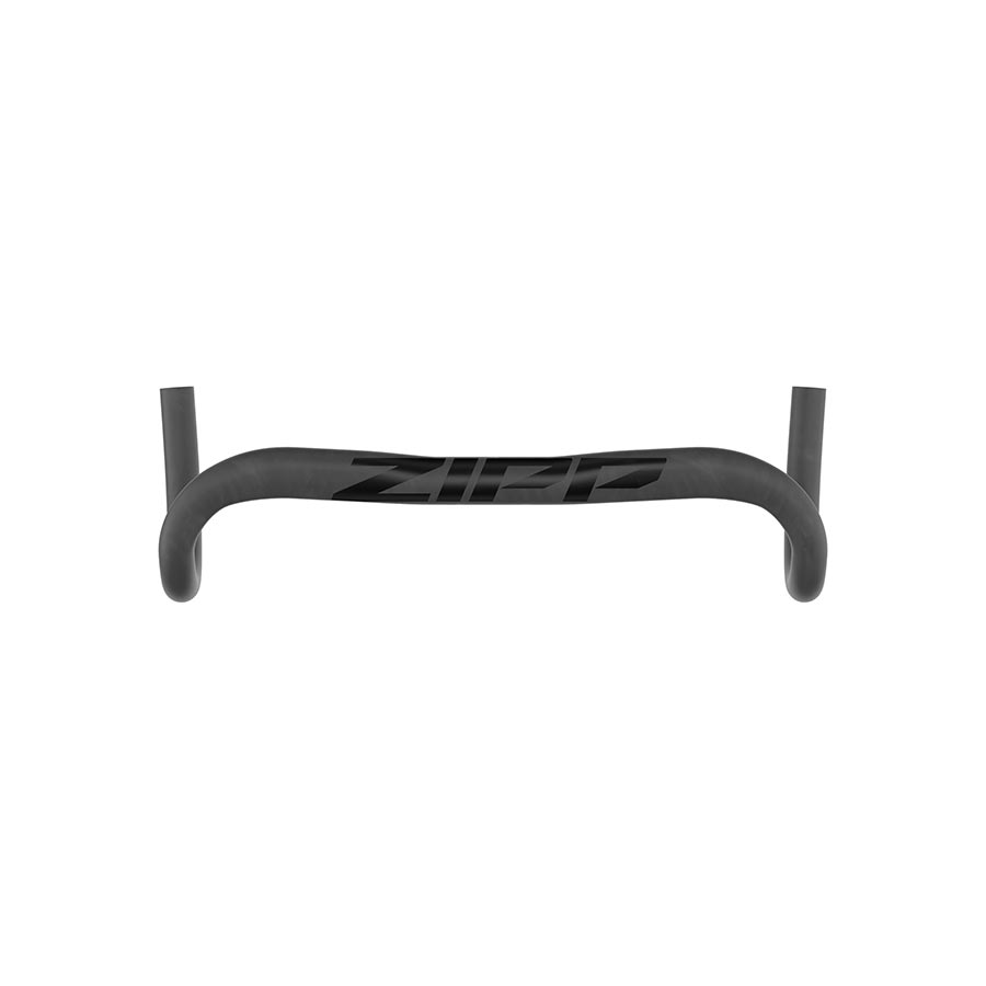 Zipp SL-70 Ergo road drop handlebars with 400mm drop, 128mm reach, 70mm extension, black, ergonomic design for road cycling.