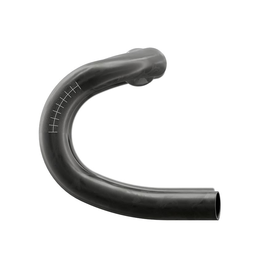 Zipp SL 70 XPLR A1 road drop handlebars in black with 400mm width, 115mm reach, and 70mm drop for cycling performance