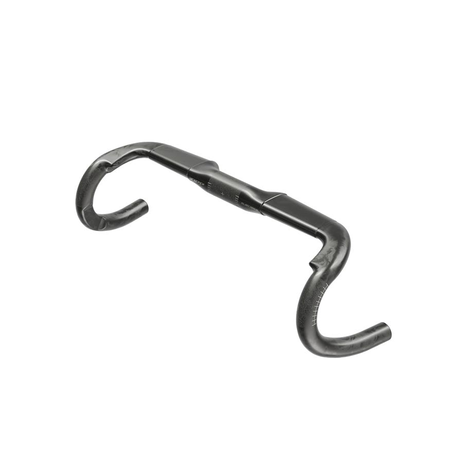 Zipp SL 80 Race A1 road drop handlebars, 360mm drop, 125mm reach, black, lightweight cycling handlebar for road bikes